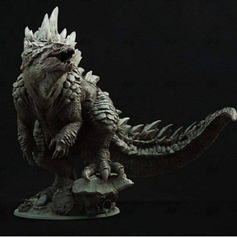 200mm x 240mm 3D Print Model Kit Godzilla Movie Unpainted - Model-Fan-Store