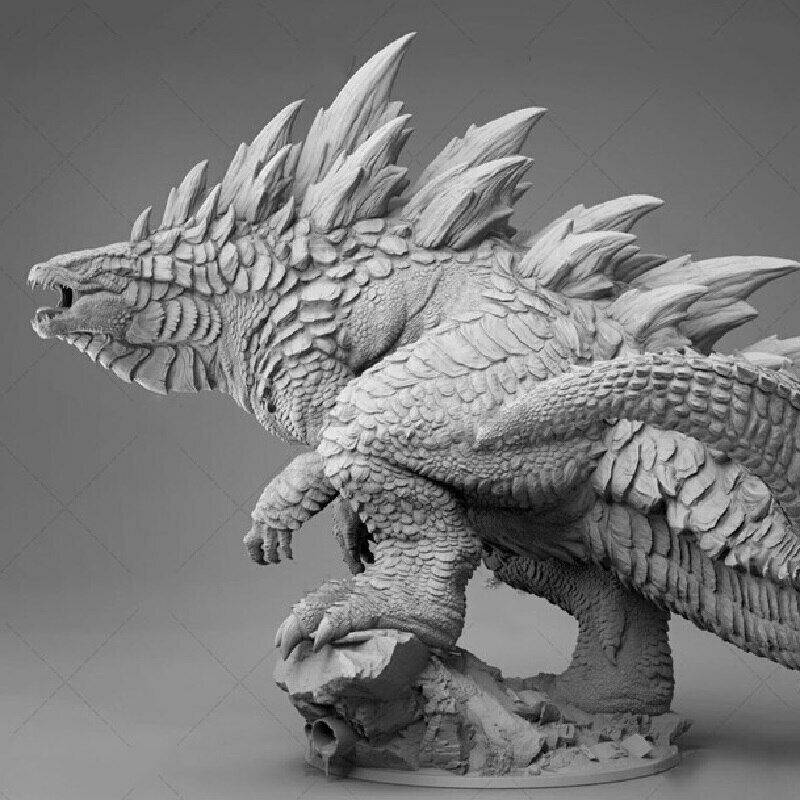 200mm x 240mm 3D Print Model Kit Godzilla Movie Unpainted - Model-Fan-Store