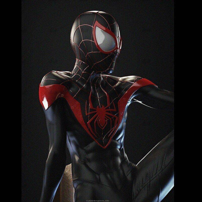 250mm 3D Print Superhero Model Kit Spider-Man Unpainted - Model-Fan-Store