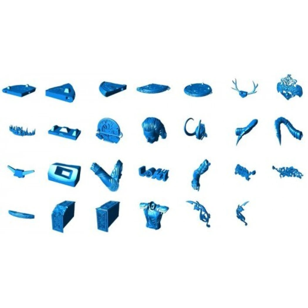 Digital STL Loki Bust