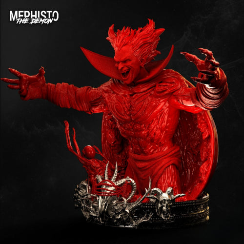 Digital STL Mephisto Bust