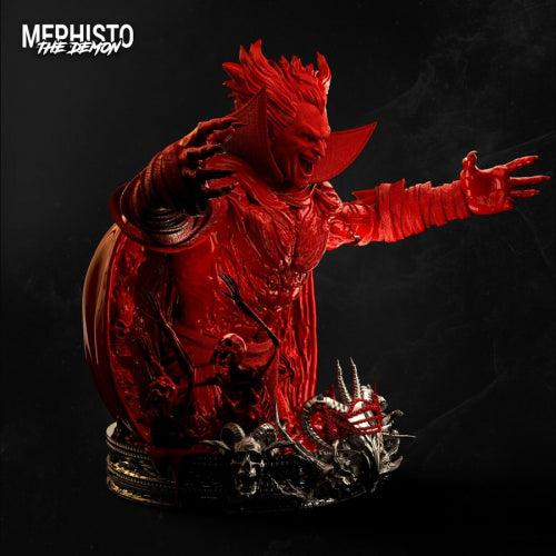 Digital STL Mephisto Bust