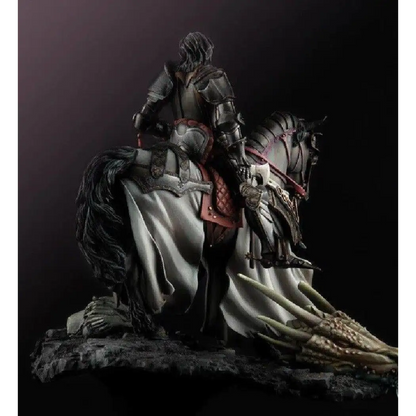 1/24 Resin Model Kit Saint George Medieval Knight Horseman Rider with base Unpainted - Model-Fan-Store