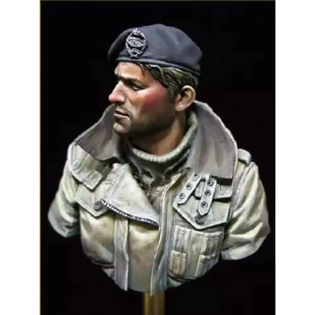 1/10 BUST Resin Model Kit British Soldier Tank Crew WW2 Unpainted - Model-Fan-Store