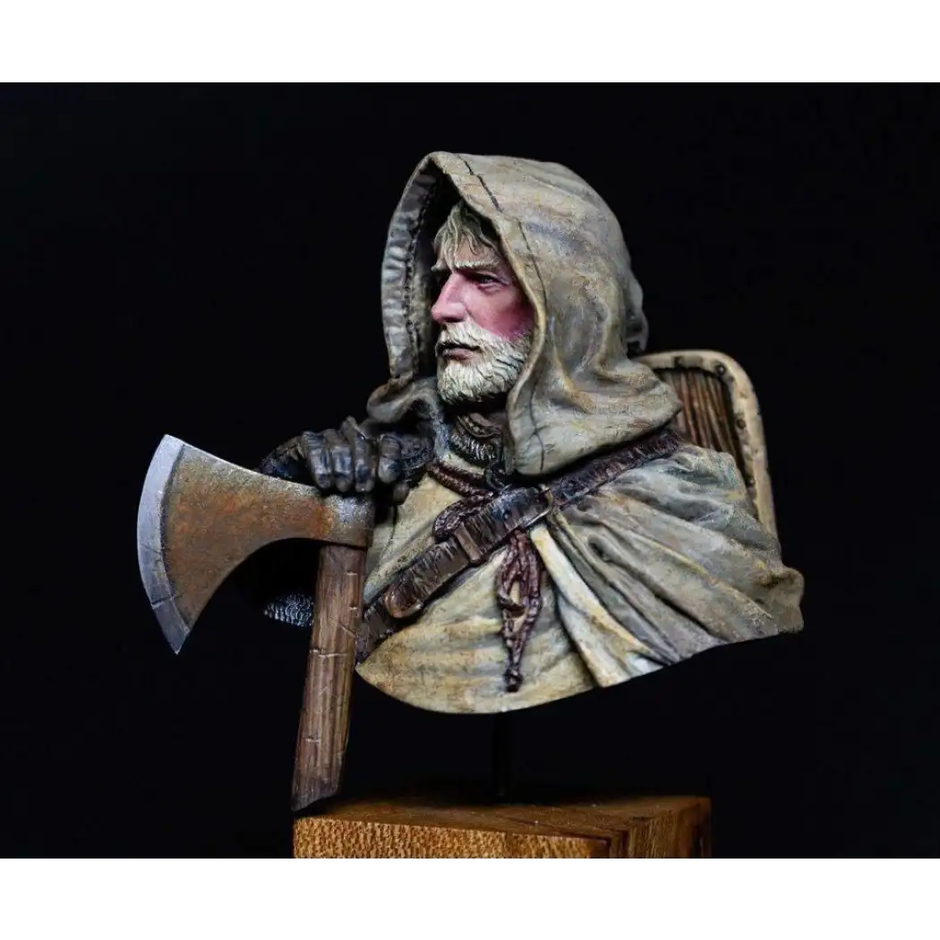 1/10 BUST Resin Model Kit Medieval European Knight Warrior Unpainted - Model-Fan-Store