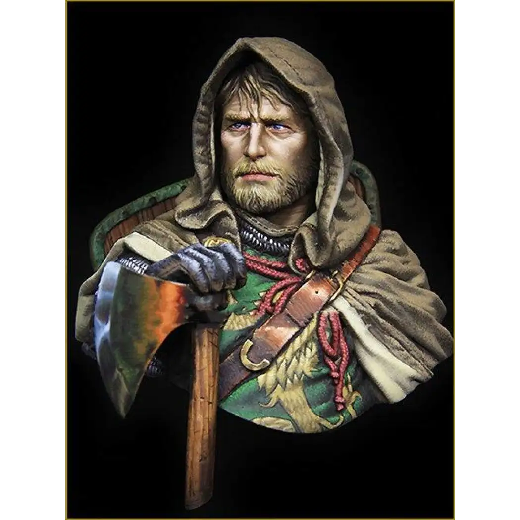 1/10 BUST Resin Model Kit Medieval European Knight Warrior Unpainted - Model-Fan-Store