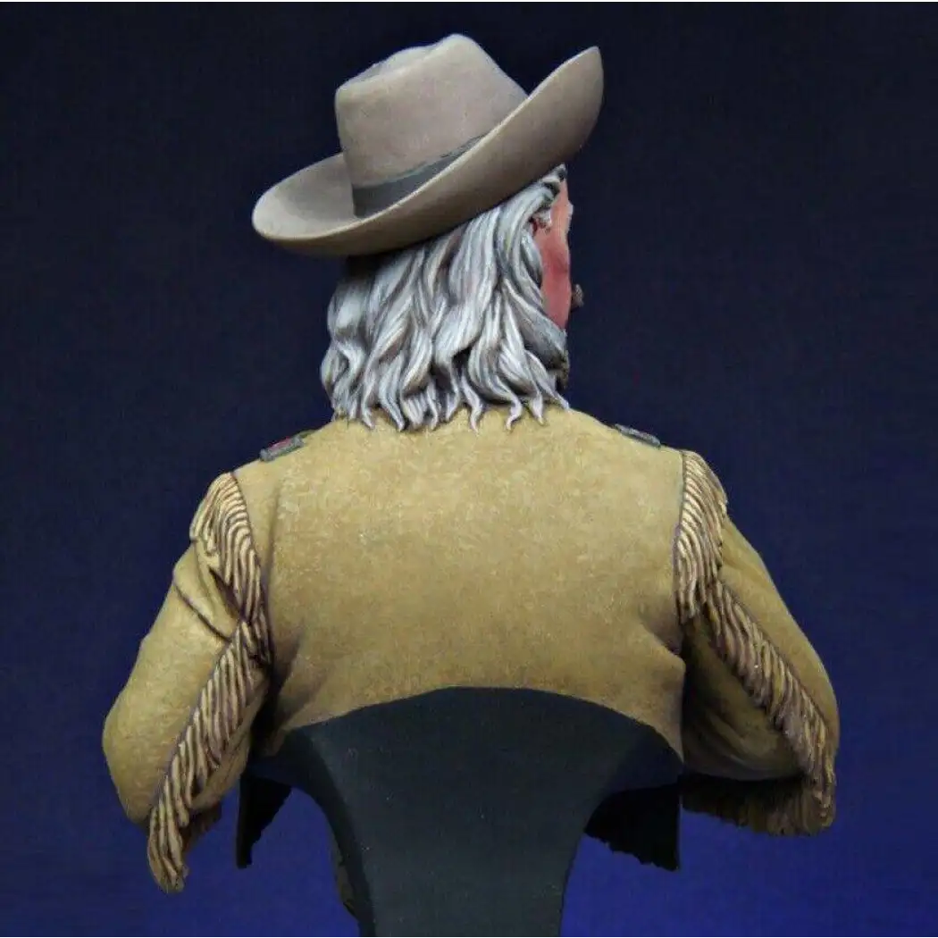 1/12 BUST Resin Model Kit American Civil War Bison Hunter Showman Unpainted - Model-Fan-Store