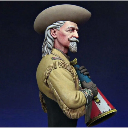 1/12 BUST Resin Model Kit American Civil War Bison Hunter Showman Unpainted - Model-Fan-Store