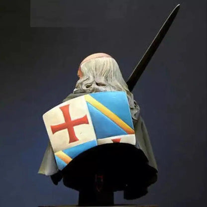 1/12 BUST Resin Model Kit Last Master Medieval Knights Templar Unpainted - Model-Fan-Store