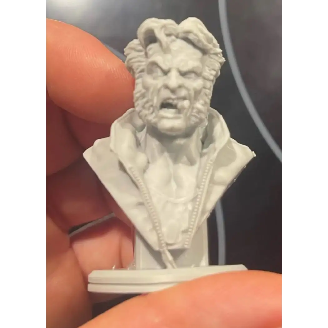 1/16 BUST 3D Print Superhero Model Kit Wolverine Unpainted - Model-Fan-Store