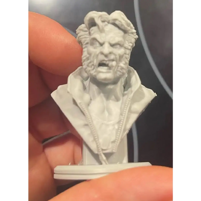 1/16 BUST 3D Print Superhero Model Kit Wolverine Unpainted - Model-Fan-Store