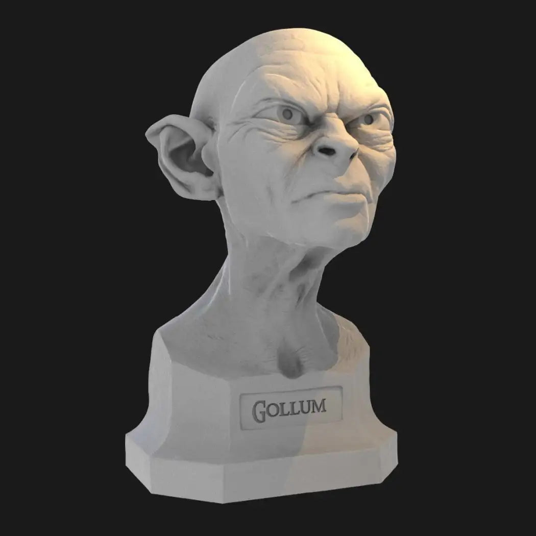 1/16 BUST Resin Model Kit Gollum Hobbit Movie Unpainted - Model-Fan-Store