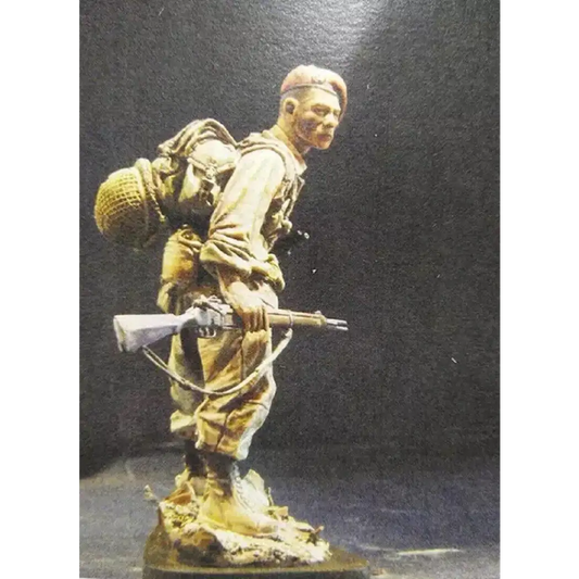 1/16 120mm Resin Model Kit French Paratrooper Indochina Unpainted - Model-Fan-Store