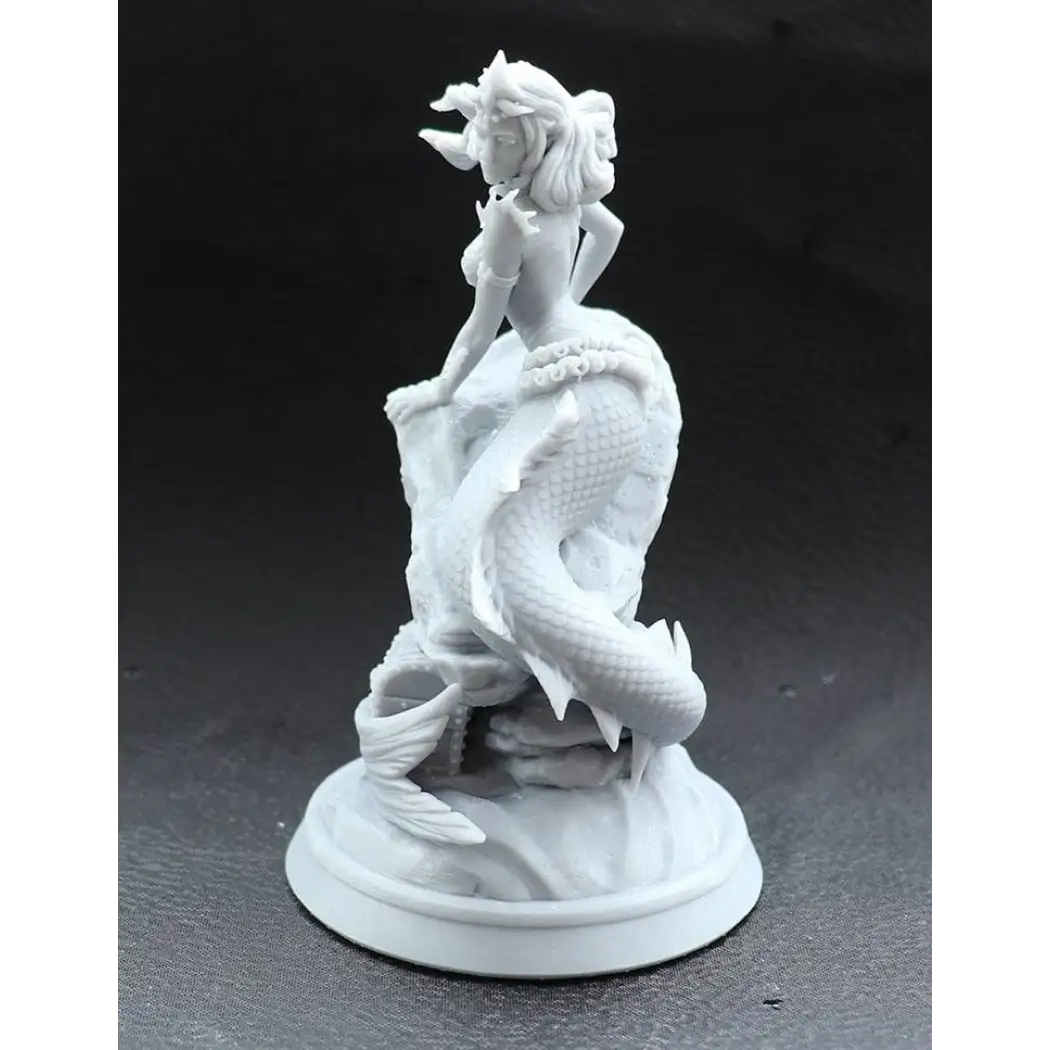 1/18 Resin Model Kit Beautiful Girl Mermaid Naga Fantasy Unpainted - Model-Fan-Store