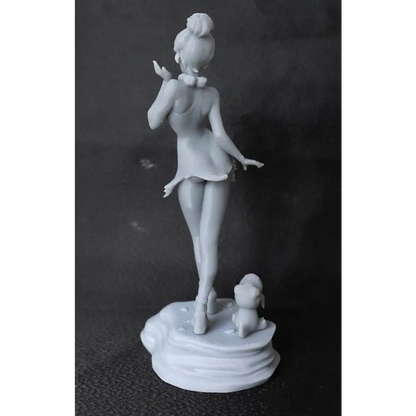 1/18 Resin Model Kit Beautiful Girl Wilma Movie Unpainted - Model-Fan-Store