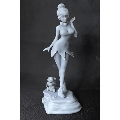 1/18 Resin Model Kit Beautiful Girl Wilma Movie Unpainted - Model-Fan-Store