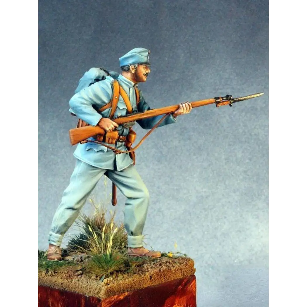 1/24 75mm Resin Model Kit Austro-Hungarian Soldier WW1 Unpainted - Model-Fan-Store