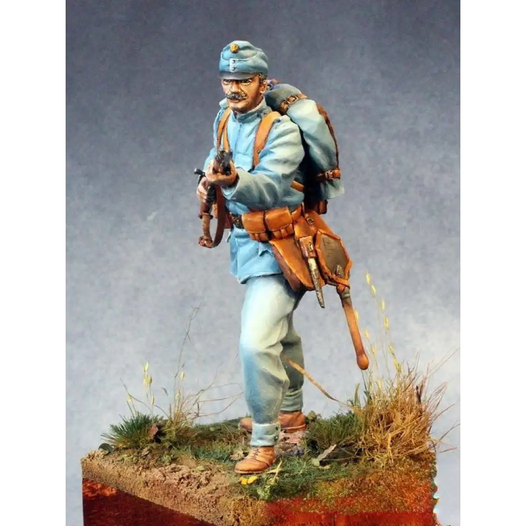 1/24 75mm Resin Model Kit Austro-Hungarian Soldier WW1 Unpainted - Model-Fan-Store