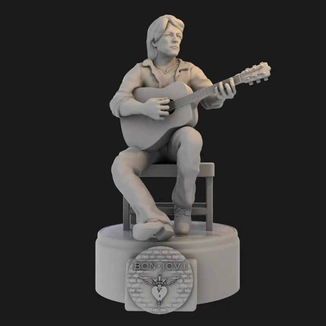 1/24 Resin Model Kit Musician Singer Rocker Celebrity Unpainted - Model-Fan-Store