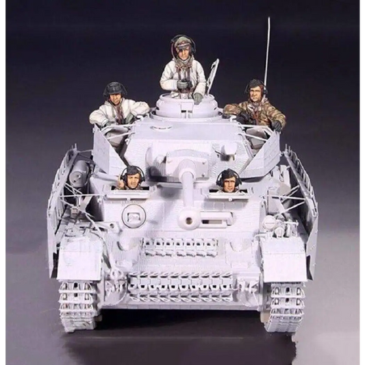 1/35 5pcs Resin Model Kit German Soldiers Tank Crew no tank WW2 Unpainted - Model-Fan-Store