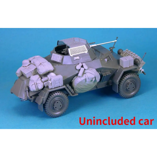 1/35 Resin Model Kit Sd.Kfz.222 Armored Vehicle Conversion Parts (no car) Unpainted - Model-Fan-Store