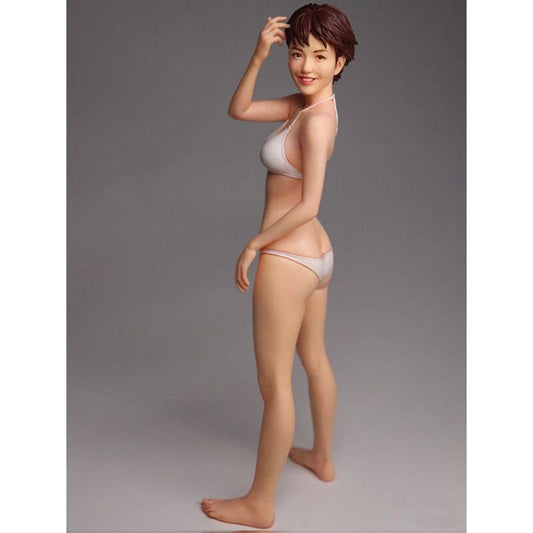 1/12 Resin Model Kit Modern Asian Beautiful Girl Unpainted - Model-Fan-Store