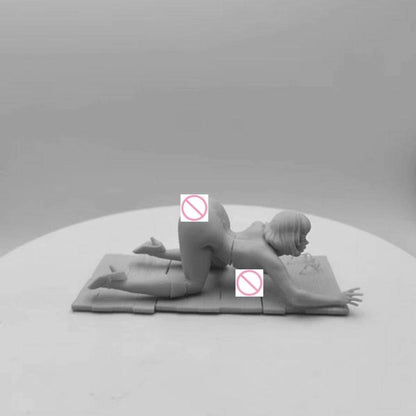 1/35 - 1/6 3D Print Model Kit Fantasy Beautiful Girl Velma Unpainted