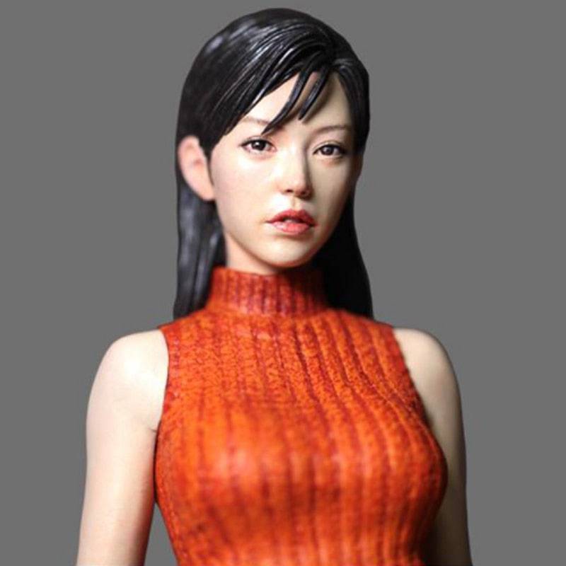 1/8 Resin Model Kit Modern Asian Beautiful Girl Group Wife Unpainted - Model-Fan-Store