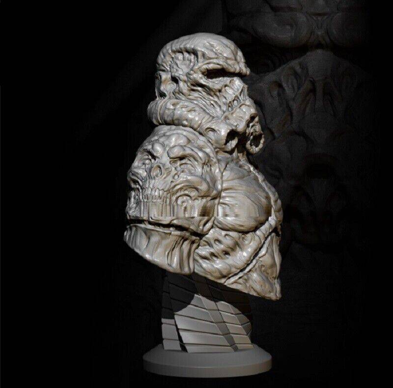 120mm BUST 3D Print Model Kit Star Wars Zombie Stormtrooper Unpainted - Model-Fan-Store