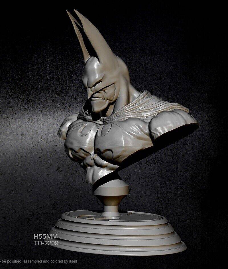 150mm BUST 3D Print Superhero Model Kit Batman Unpainted - Model-Fan-Store