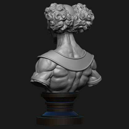 180mm BUST 3D Print Model Kit Evil Clown Unpainted - Model-Fan-Store