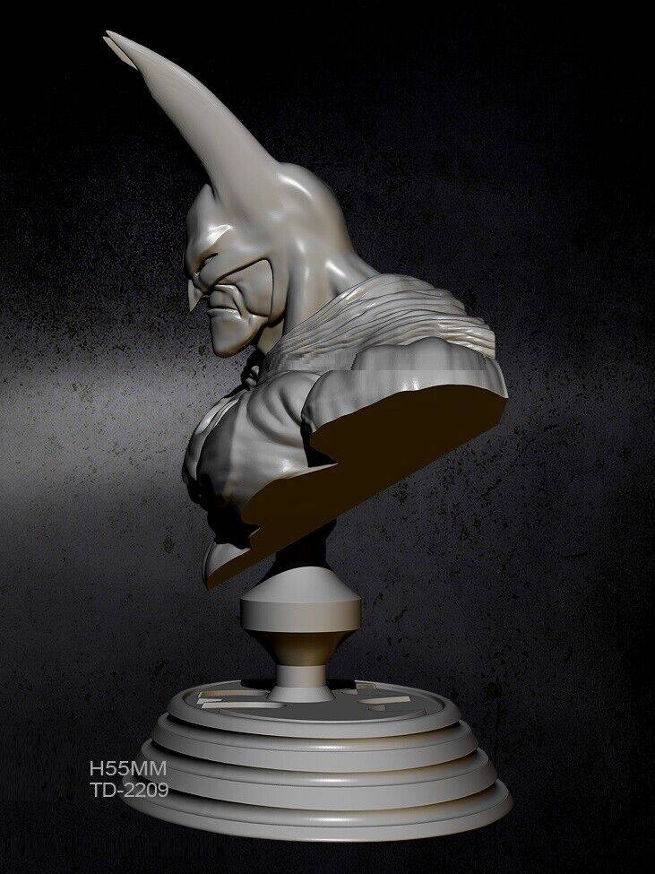 200mm BUST 3D Print Superhero Model Kit Batman Unpainted - Model-Fan-Store
