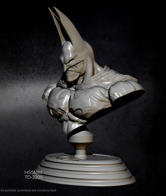 260mm BUST 3D Print Superhero Model Kit Batman Unpainted - Model-Fan-Store