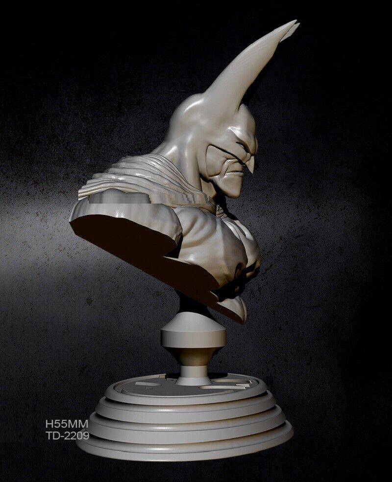 260mm BUST 3D Print Superhero Model Kit Batman Unpainted - Model-Fan-Store