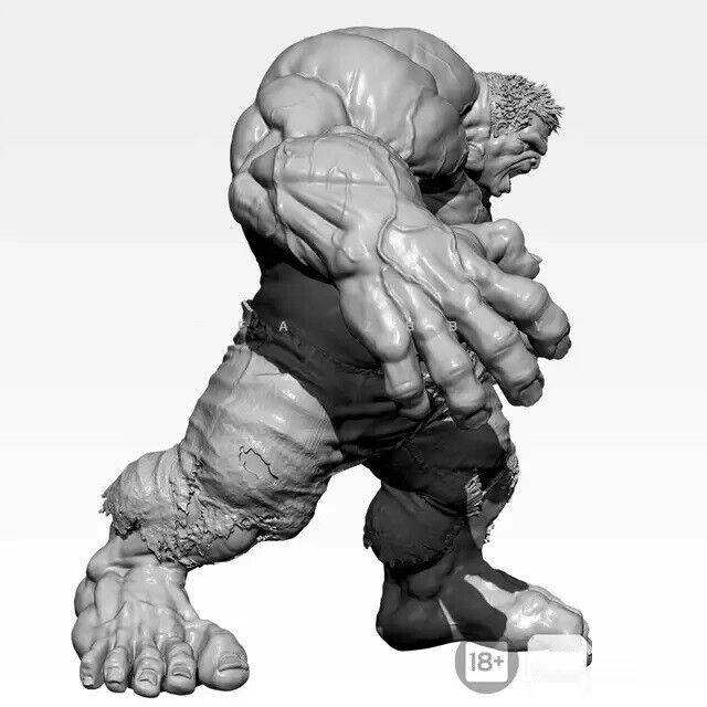 1/16 150mm 3D Print Superhero Model Kit Hulk Unpainted - Model-Fan-Store
