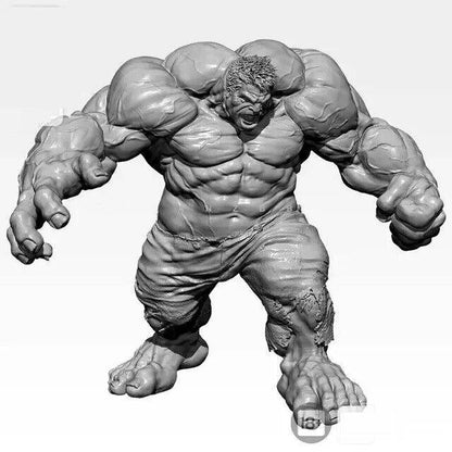 1/20 120mm 3D Print Superhero Model Kit Hulk Unpainted - Model-Fan-Store