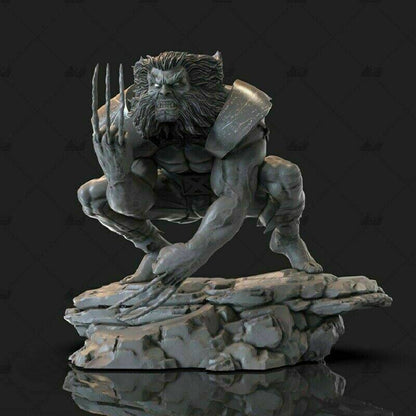 1/6 180mm 3D Print Superhero Model Kit Wolverine Unpainted - Model-Fan-Store