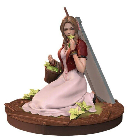 1/6 210mm 3D Print Model Kit Asian Beautiful Girl with Sword Unpainted - Model-Fan-Store