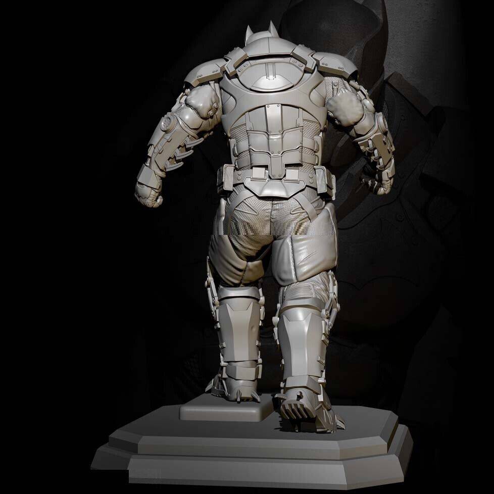 1/6 300mm 3D Print Superhero Model Kit Iron Batman Unpainted - Model-Fan-Store