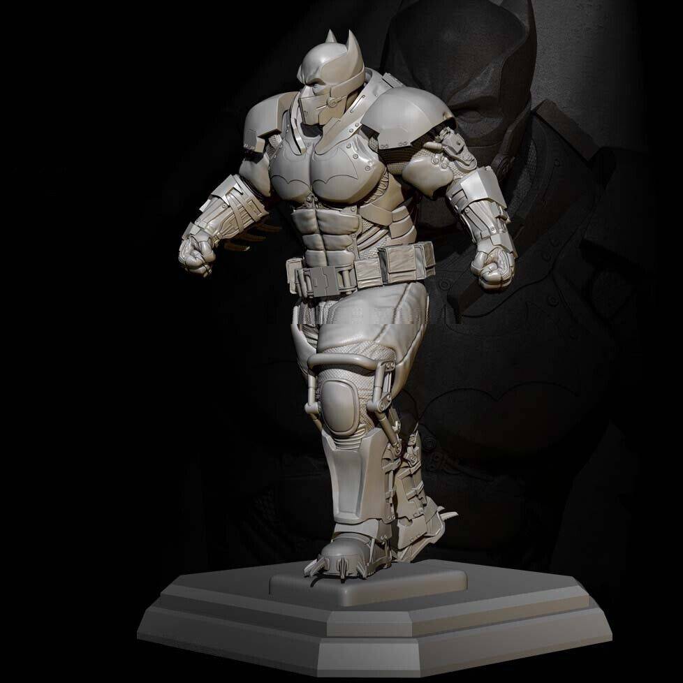 1/6 300mm 3D Print Superhero Model Kit Iron Batman Unpainted - Model-Fan-Store