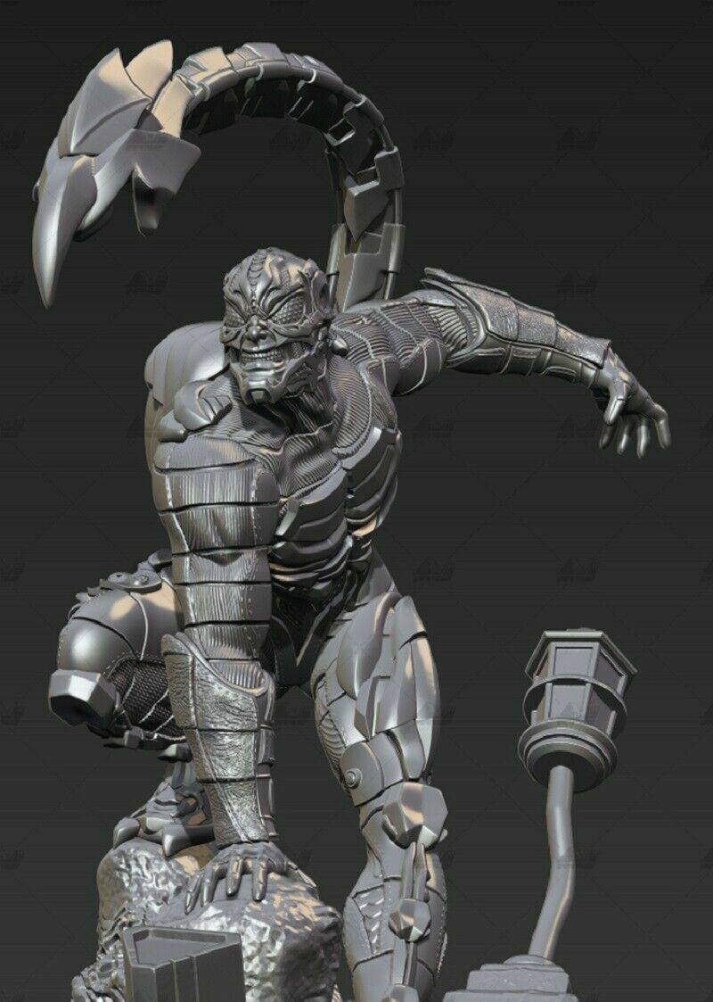 1/6 300mm 3D Print Superhero Model Kit Scorpion Unpainted - Model-Fan-Store