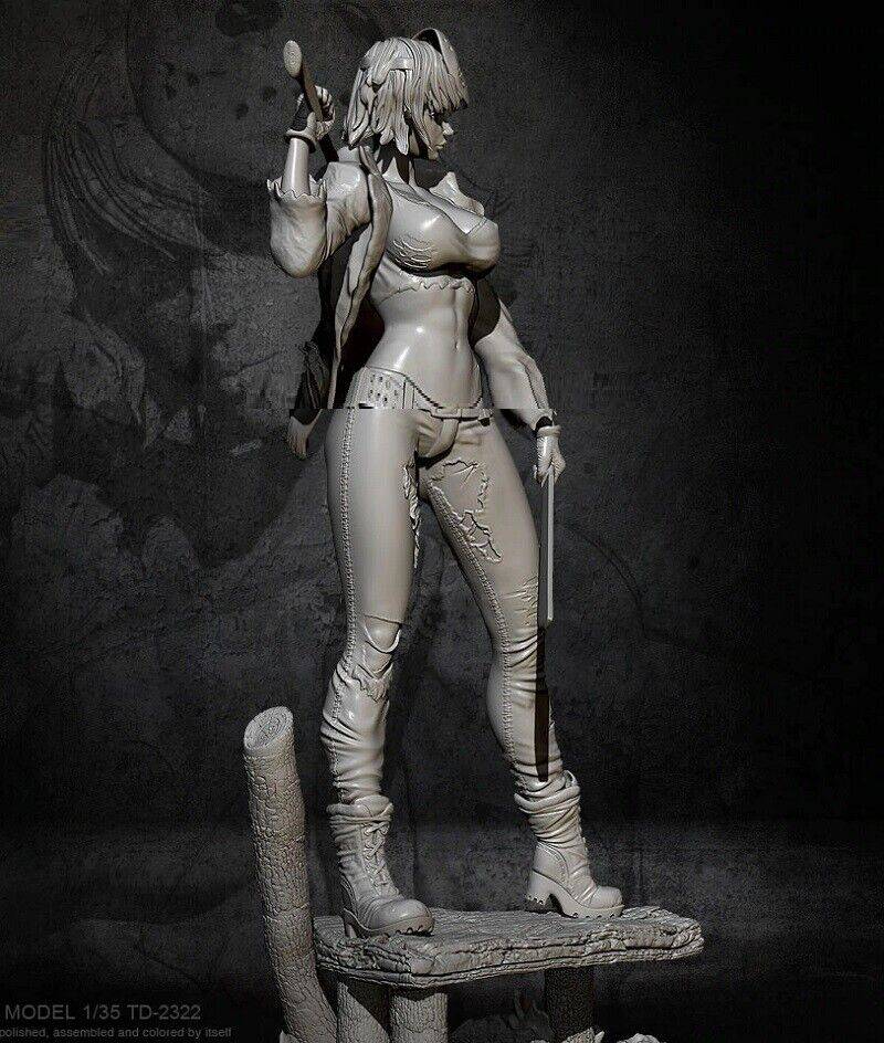 1/6 320mm 3D Print Model Kit Beautiful Girl Woman Jason Fantasy Unpainted - Model-Fan-Store