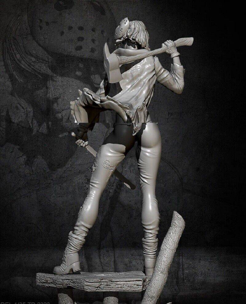 1/6 320mm 3D Print Model Kit Beautiful Girl Woman Jason Fantasy Unpainted - Model-Fan-Store