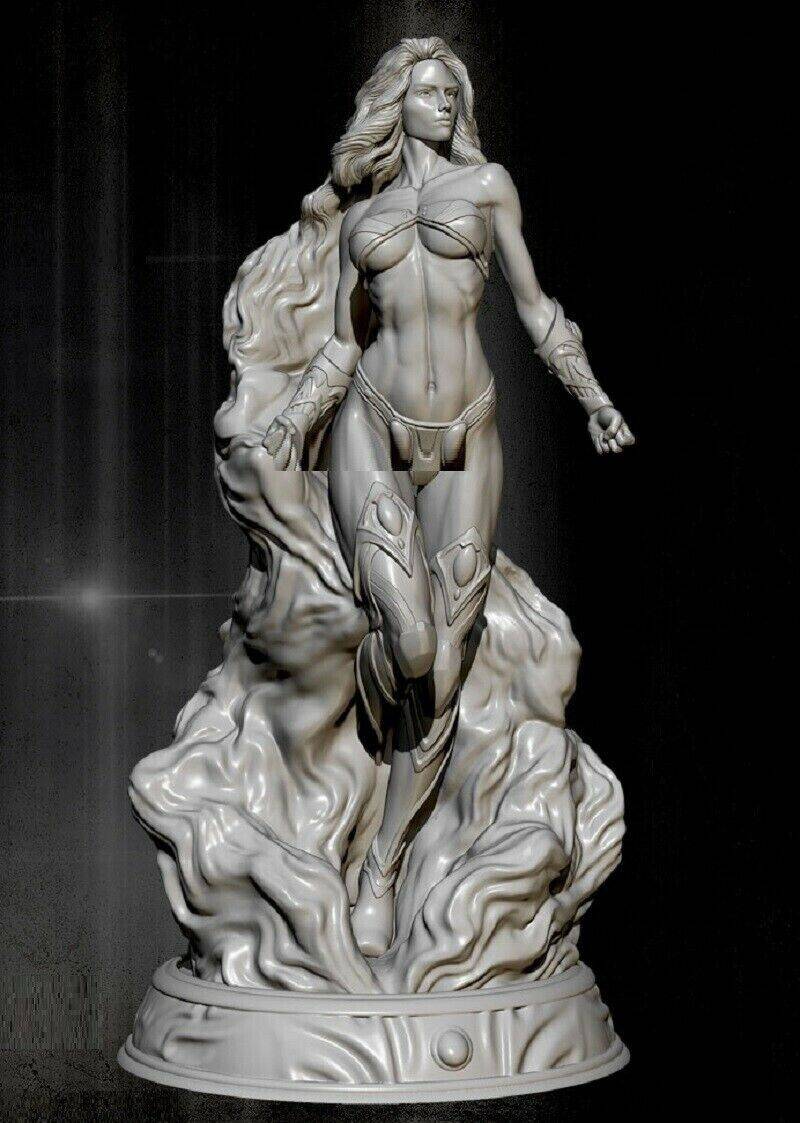 1/6 325mm 3D Print Superhero Model Kit Star Goddess Beautiful Girl Unpainted - Model-Fan-Store