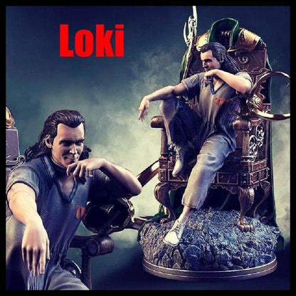 1/6 330mm 3D Print Superhero Model Kit God Loki Unpainted - Model-Fan-Store