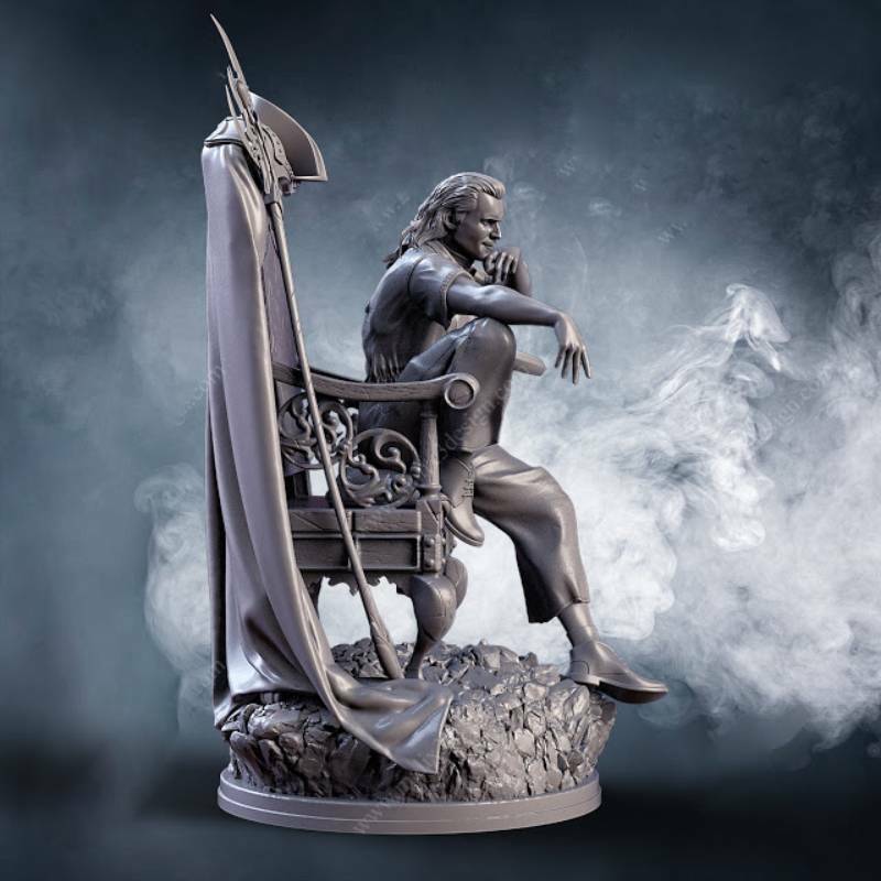 1/6 330mm 3D Print Superhero Model Kit God Loki Unpainted - Model-Fan-Store