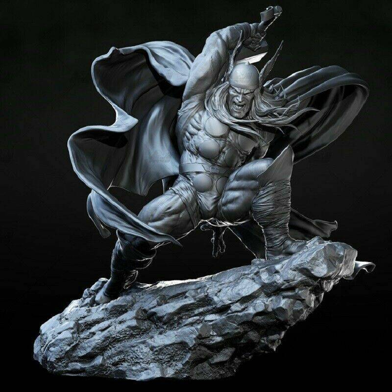 1/6 340mm 3D Print Model Kit Warrior God Thor Fantasy Unpainted - Model-Fan-Store