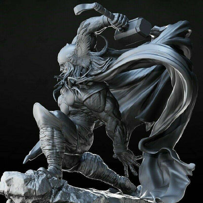 1/6 340mm 3D Print Model Kit Warrior God Thor Fantasy Unpainted - Model-Fan-Store