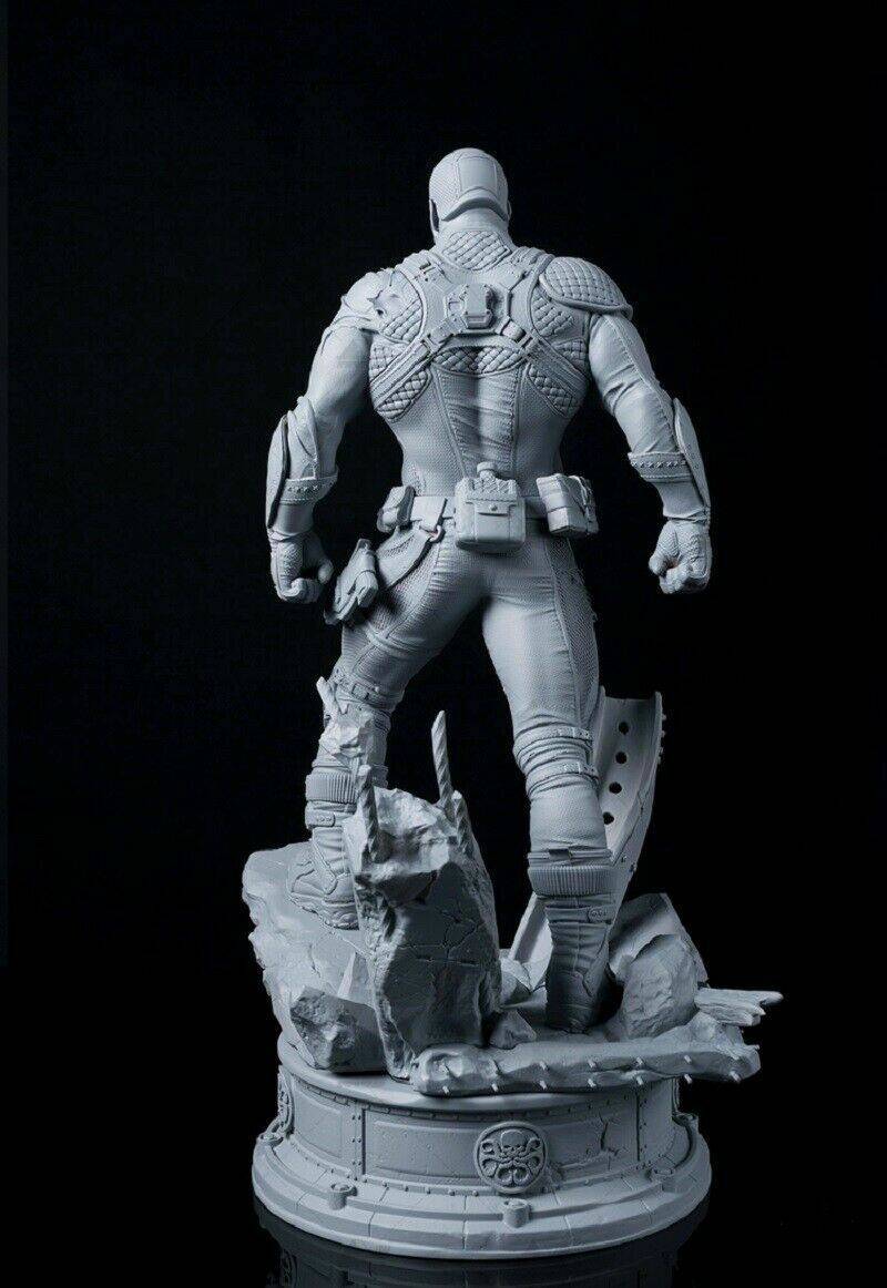 1/6 350mm 3D Print Superhero Model Kit Captain America Unpainted - Model-Fan-Store