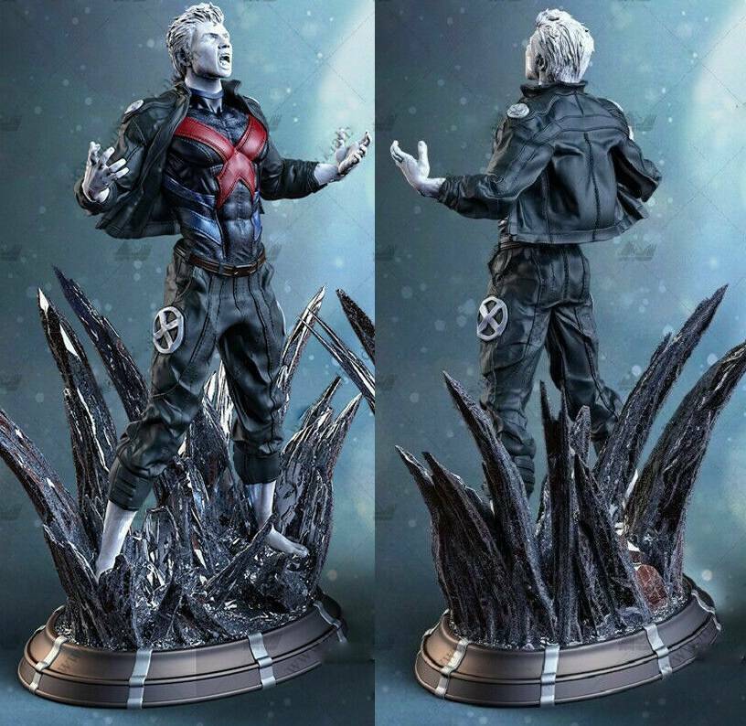 1/6 350mm 3D Print Superhero Model Kit Iceman Unpainted - Model-Fan-Store